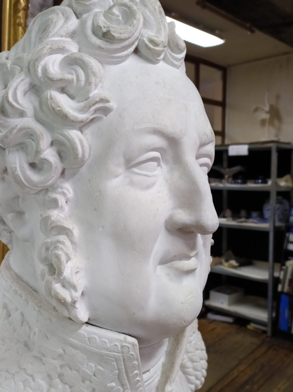 Restauration d’un buste de Louis-Philippe Ier